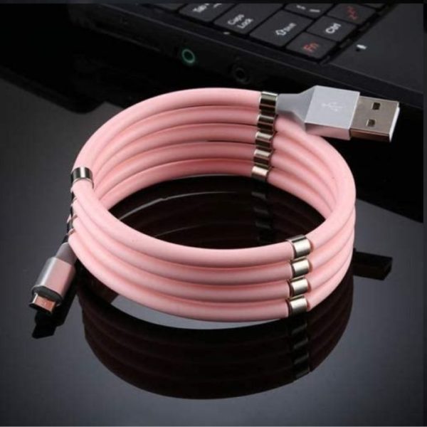 Cable de recharge magnétique micro USB