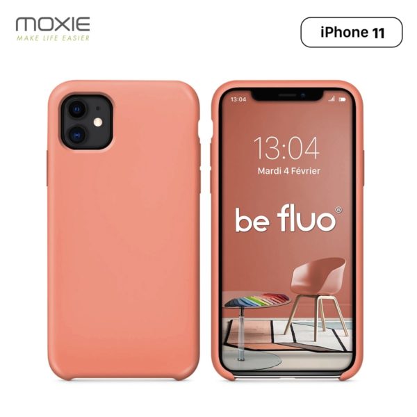 housse-iphone-11-rose-saumon-edenphone